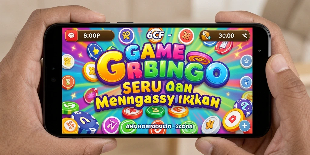 Tampilan gameplay Bingo yang seru dan interaktif di 6CF.