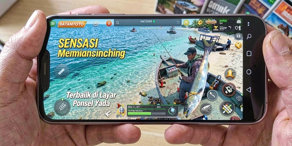 Tampilan gameplay Fishing di BATAMTOTO yang menakjubkan dan penuh aksi.