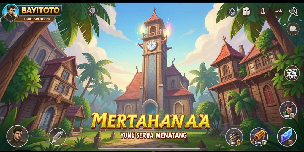 Gameplay menantang dalam pertahanan menara di BAYITOTO.