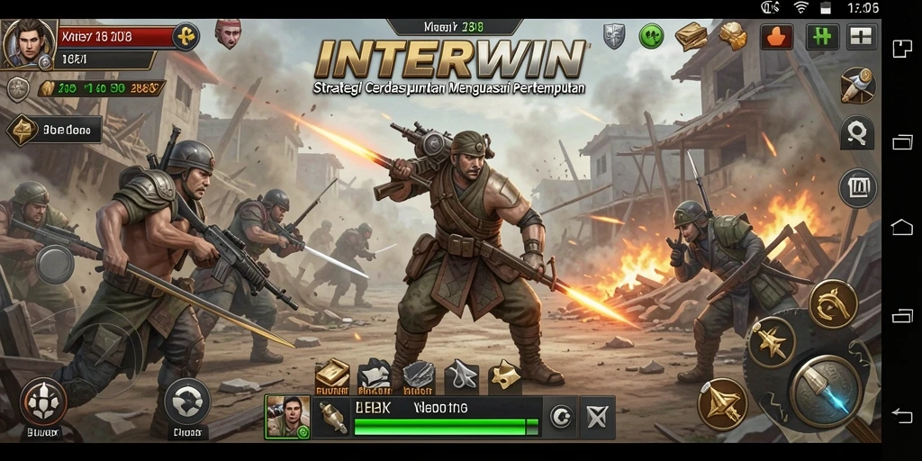 Tampilan menarik dari gameplay INTERWIN yang menegangkan.