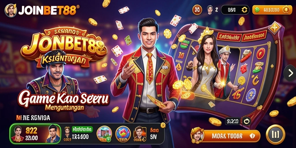 Tampilan gameplay JOINBET88 yang menarik dan seru.