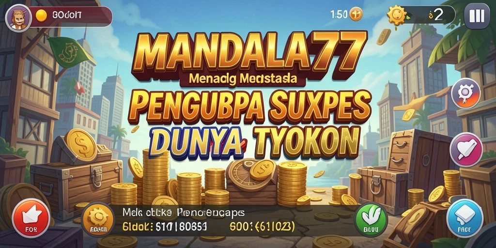 Tampilan menarik dari gameplay MANDALA77 yang seru.