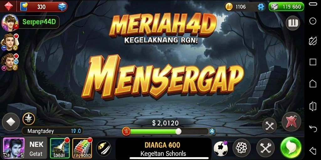 Gameplay menyeramkan dalam kegelapan yang mendalam.
