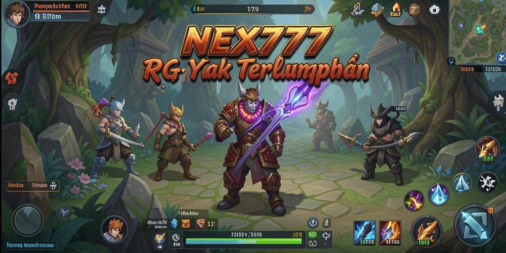 Tampilan menarik dari gameplay RPG di NEX777.