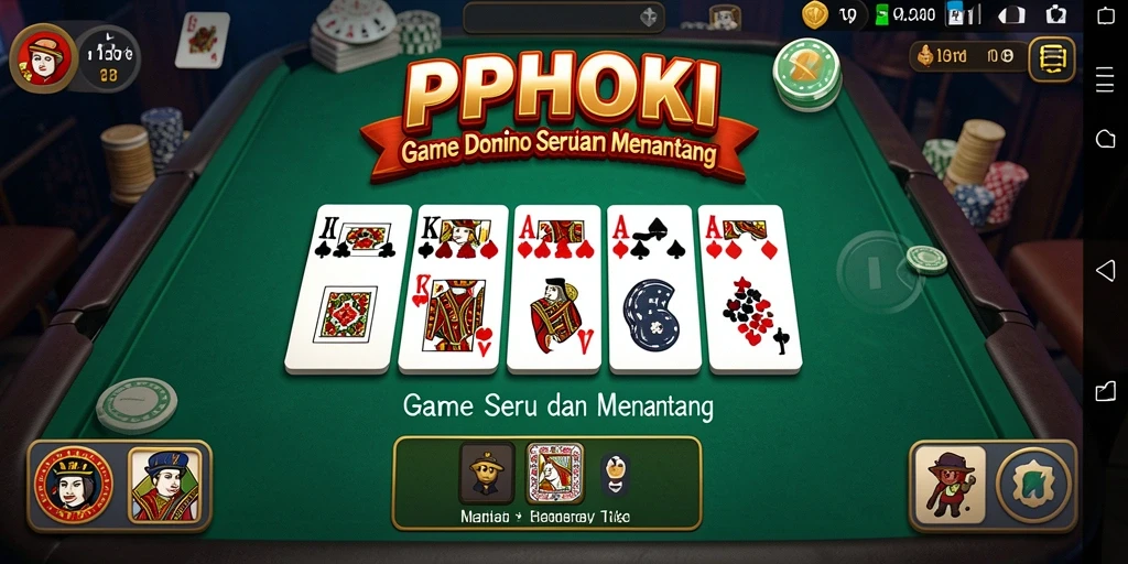 Tampilan gameplay PPHOKI yang menegangkan dan seru.