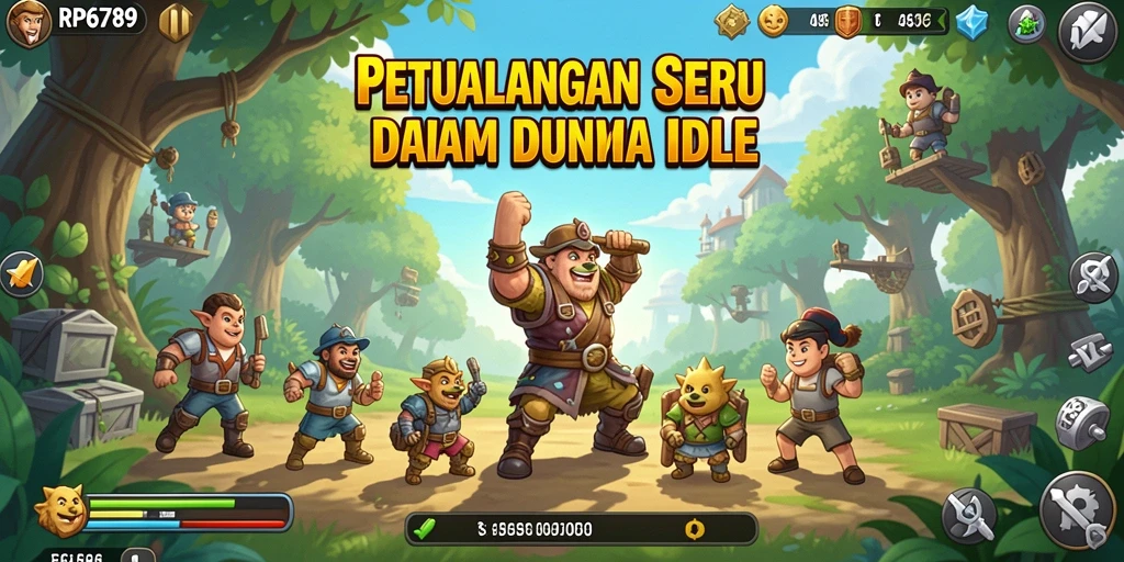 Tampilan gameplay menarik dari RP6789 yang memukau.
