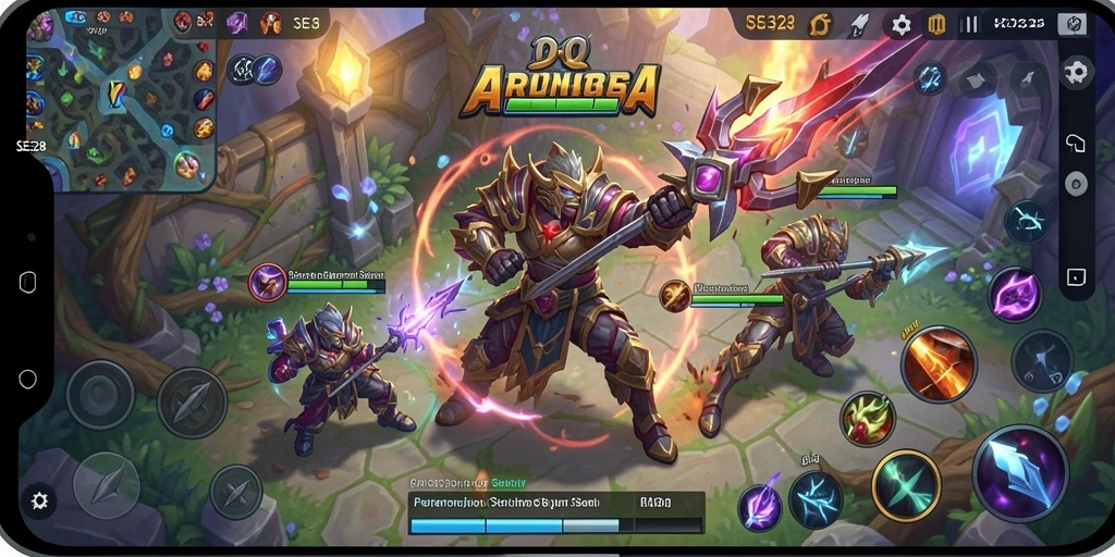 Gameplay seru SE328 dengan pertempuran intens di arena MOBA.
