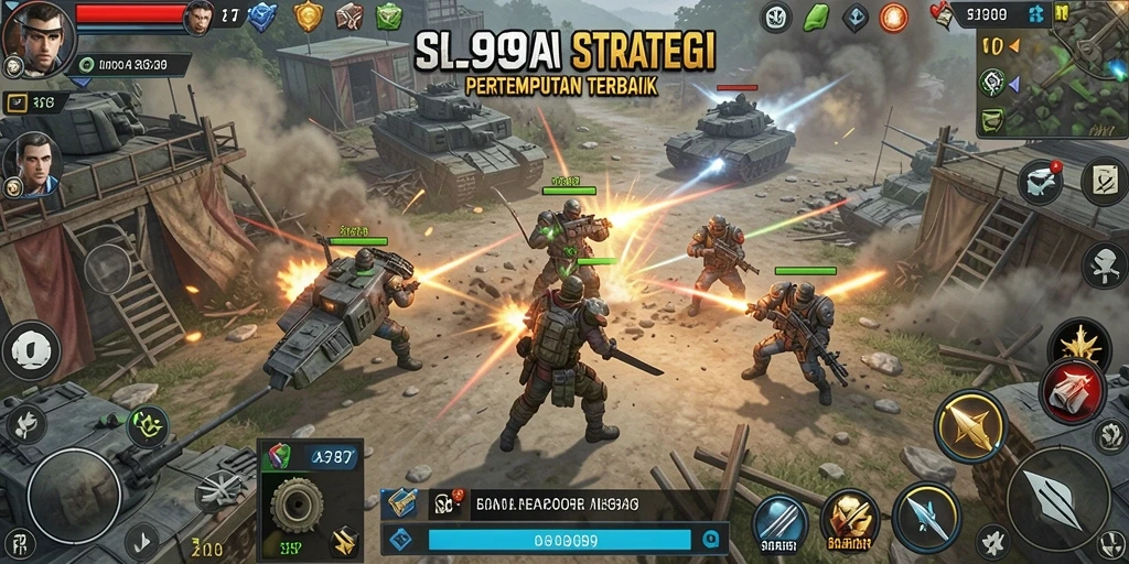 Tampilan gameplay SL999 yang menegangkan dan mendebarkan.